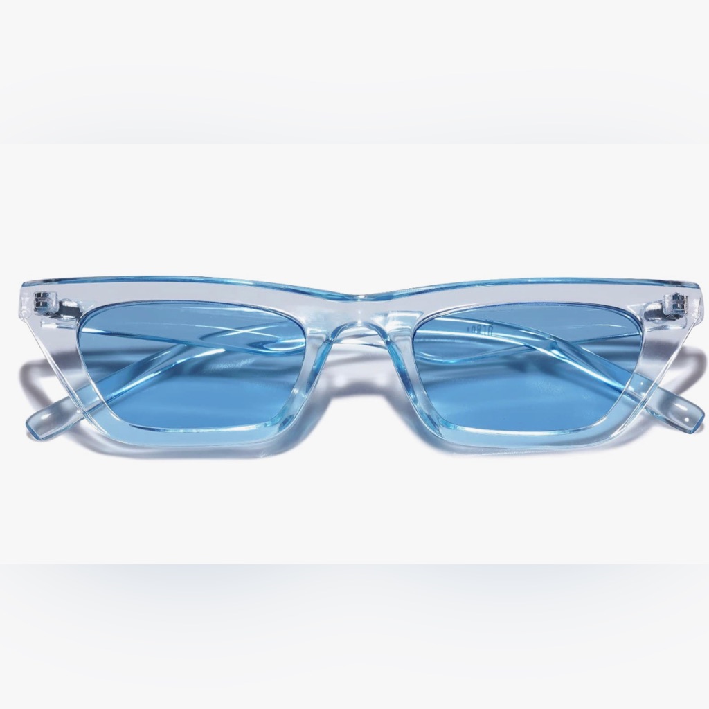 Blue Retro Sunglasses